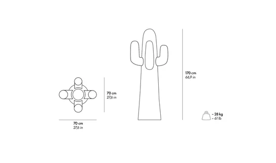 Gufram Another Green Cactus, immagine 4
