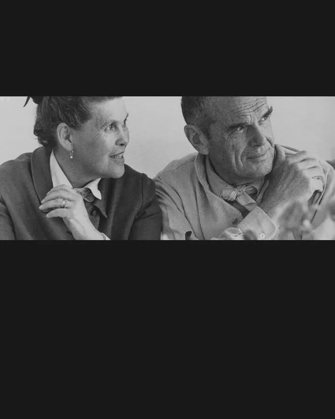 Ritratto di Charles e Ray Eames
